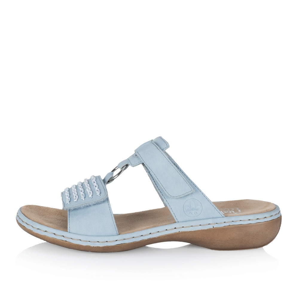 detail Dámské nazouváky RIEKER RIE-10201034-S2 modrá