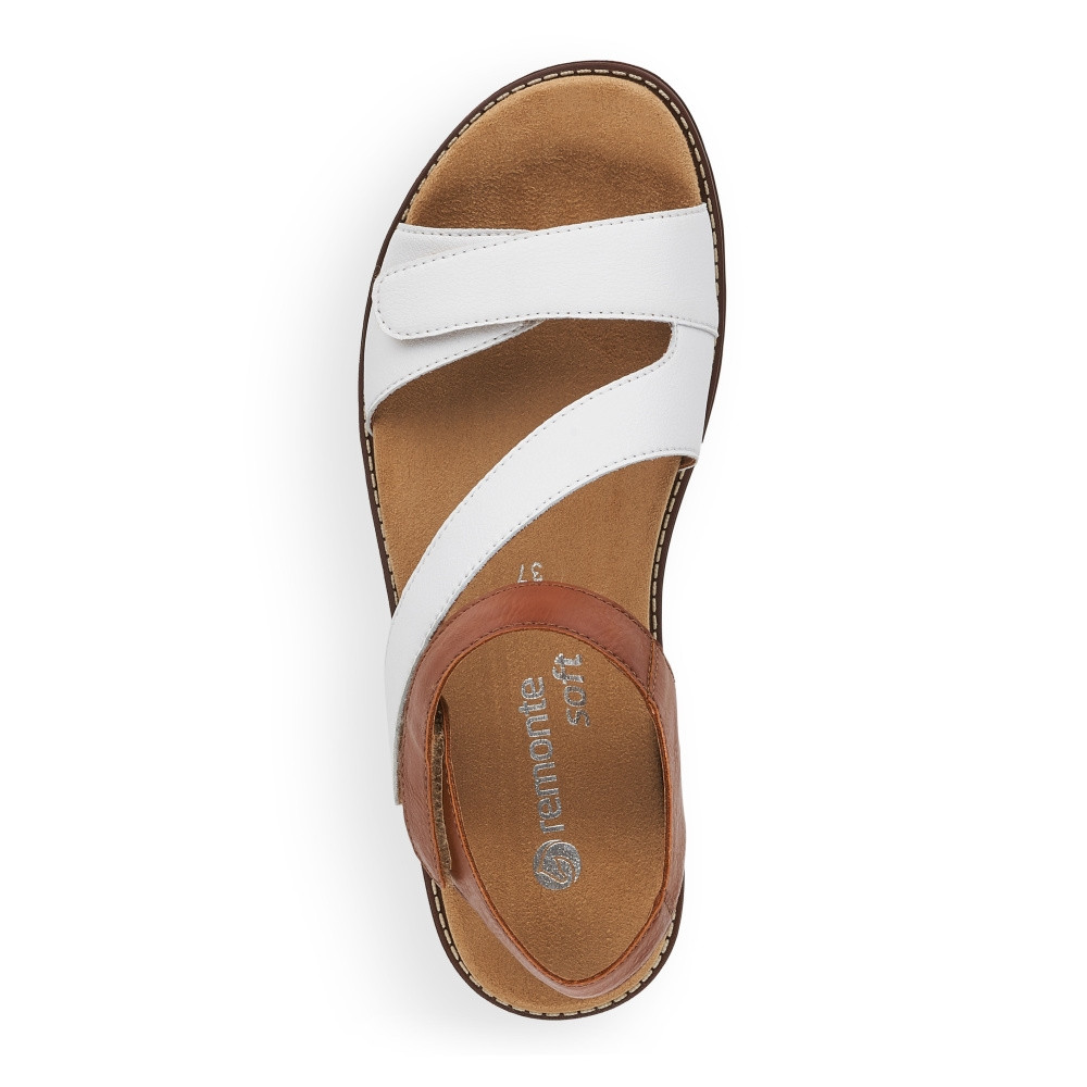 detail Dámské sandály REMONTE RIE-10201053-S2 bílá