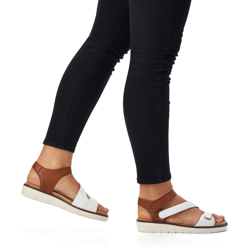 detail Dámské sandály REMONTE RIE-10201053-S2 bílá