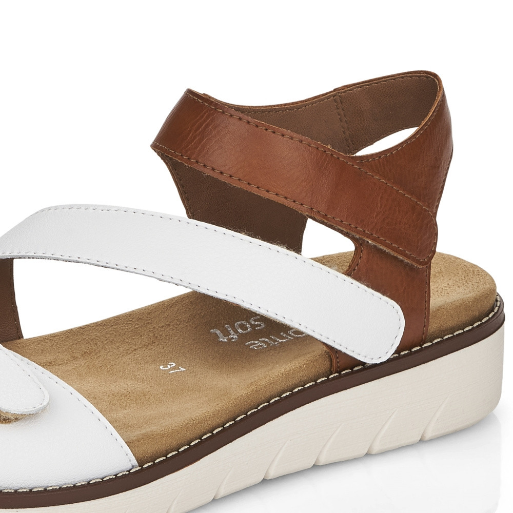 detail Dámské sandály REMONTE RIE-10201053-S2 bílá