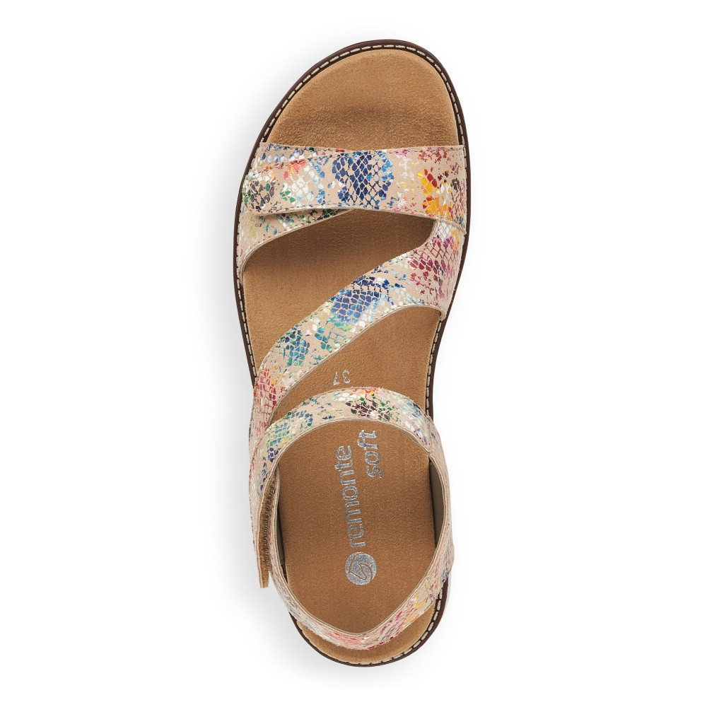 detail Dámské sandály REMONTE RIE-10201054-S2 multicolor
