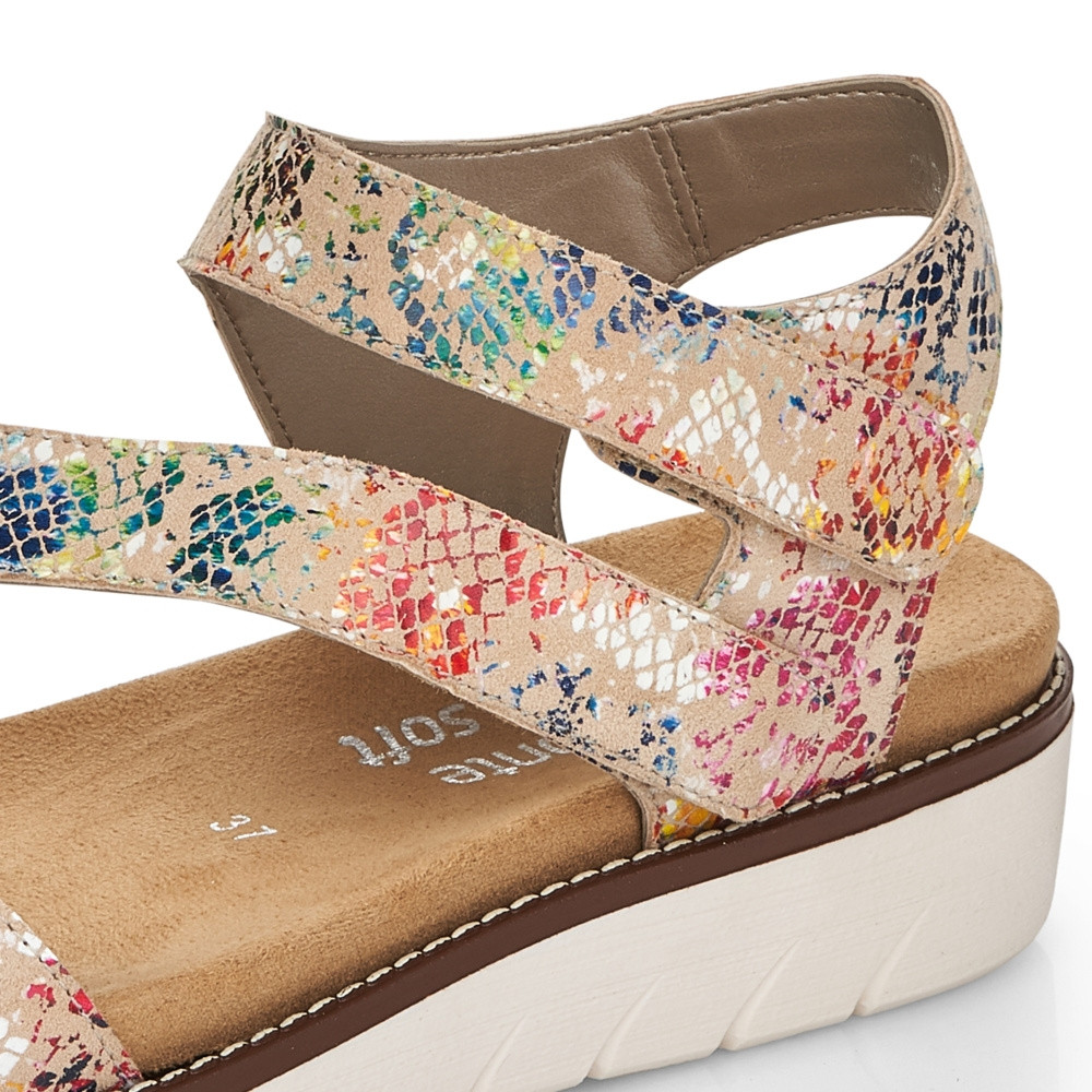 detail Dámské sandály REMONTE RIE-10201054-S2 multicolor