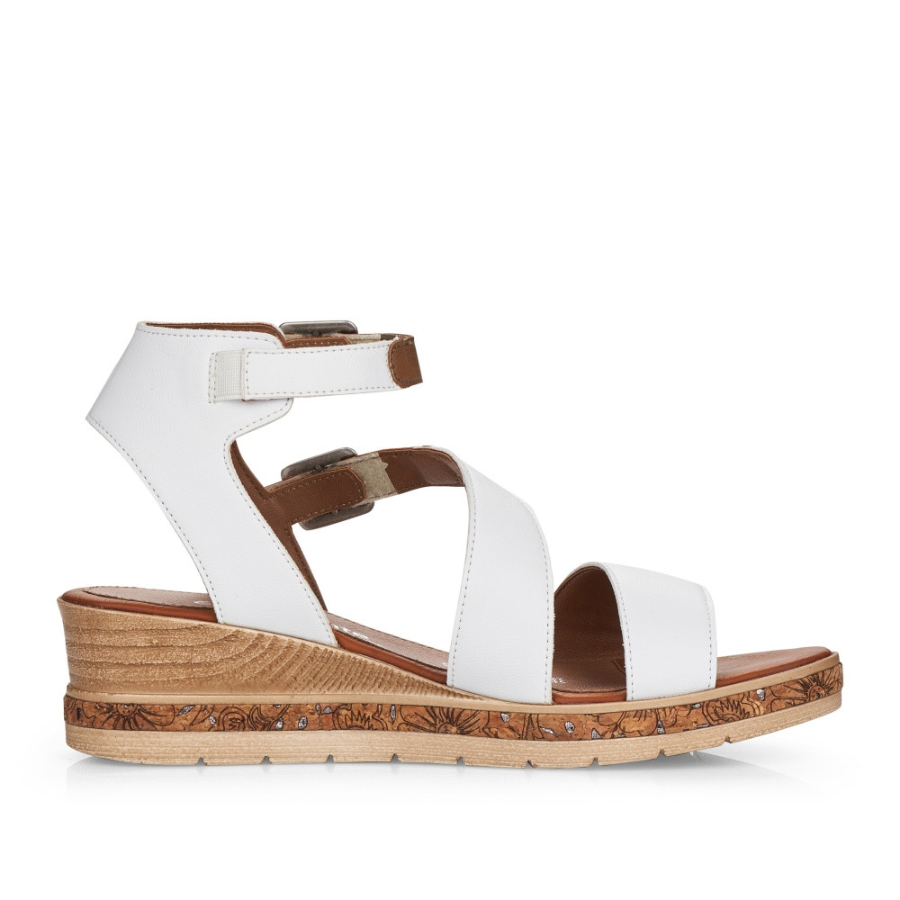 detail Dámské sandály REMONTE RIE-10201068-S2 bílá