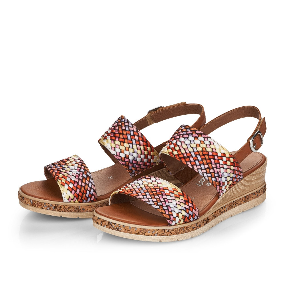 detail Dámské sandály REMONTE RIE-10201074-S2 multicolor