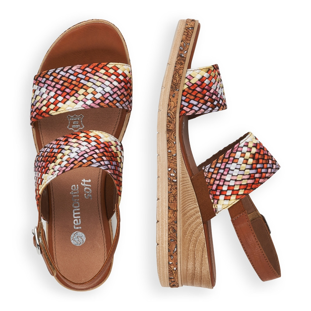 detail Dámské sandály REMONTE RIE-10201074-S2 multicolor