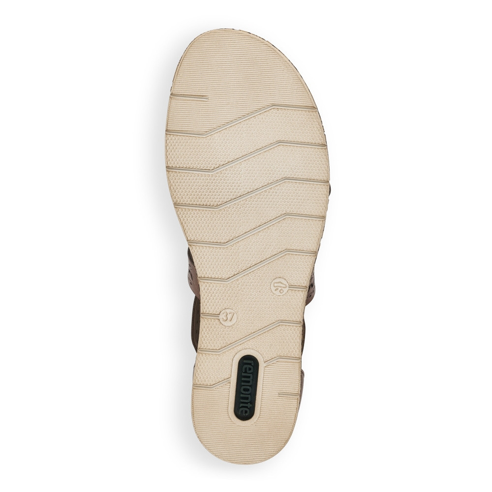 detail Dámské sandály REMONTE RIE-10201075-S3 hnědá