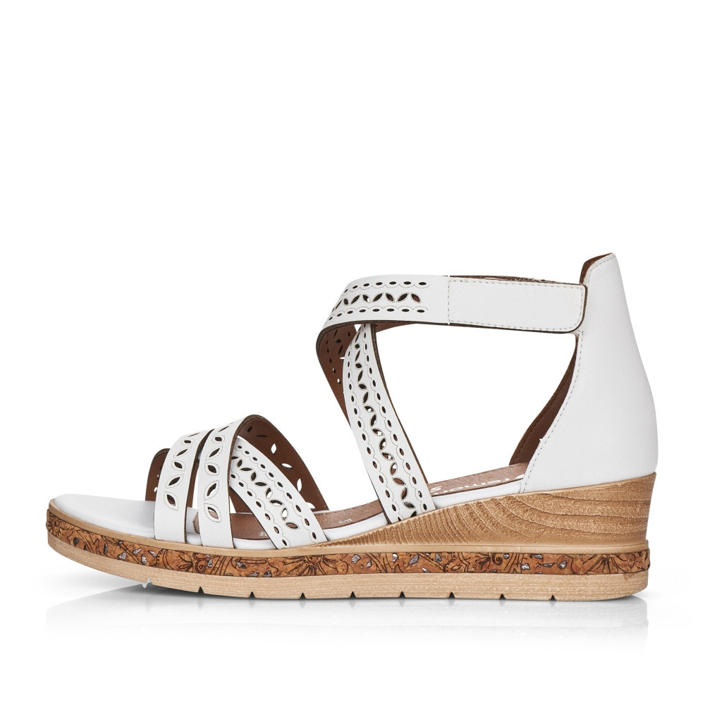 detail Dámské sandály REMONTE RIE-10201076-S2 bílá