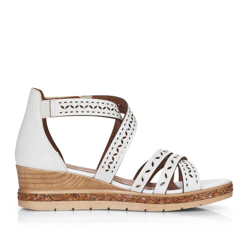detail Dámské sandály REMONTE RIE-10201076-S2 bílá
