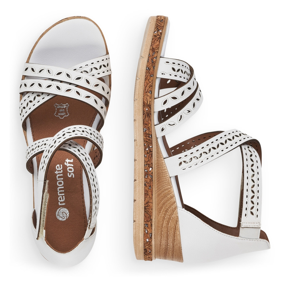 detail Dámské sandály REMONTE RIE-10201076-S2 bílá