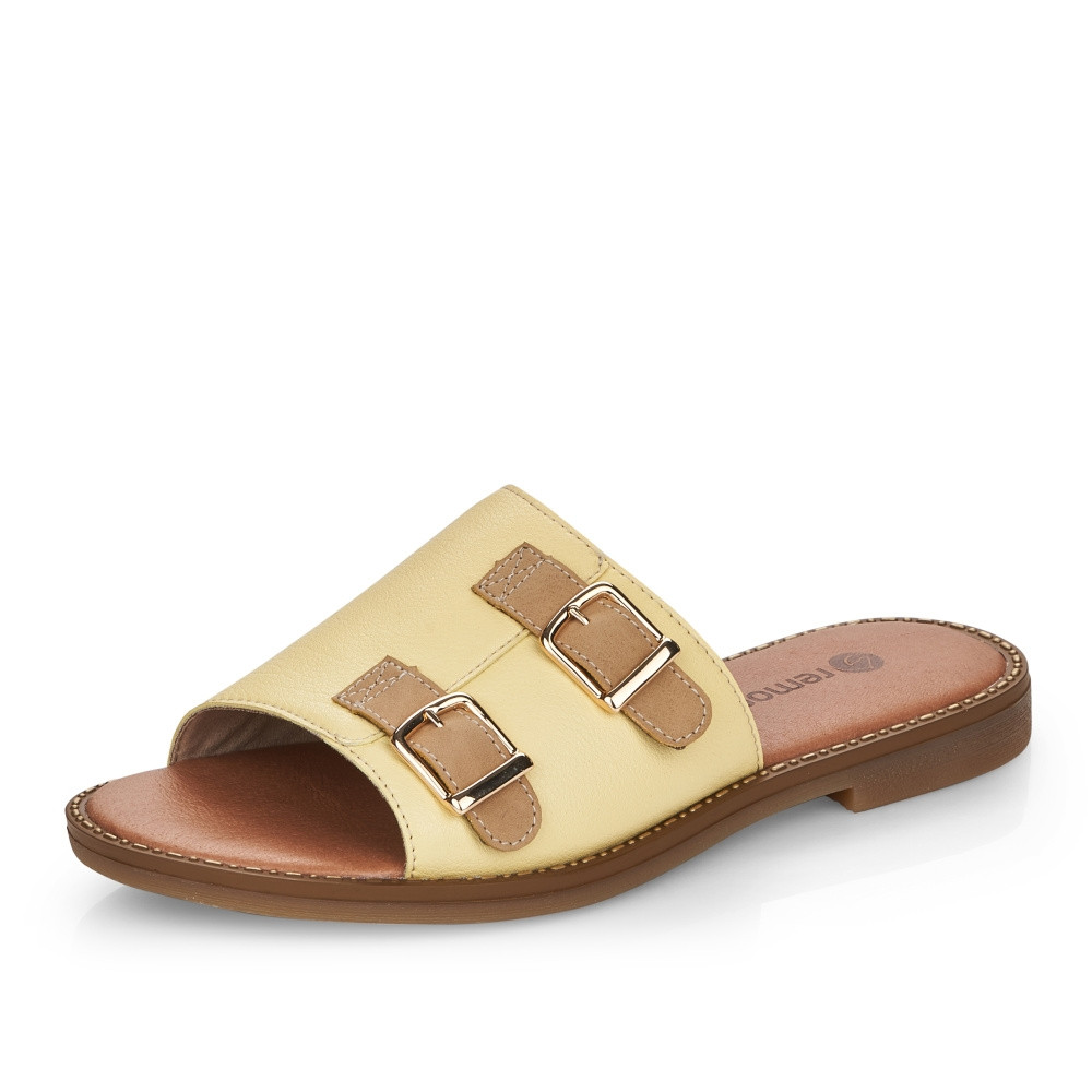 detail Dámské nazouváky REMONTE RIE-10201086-S2 žlutá