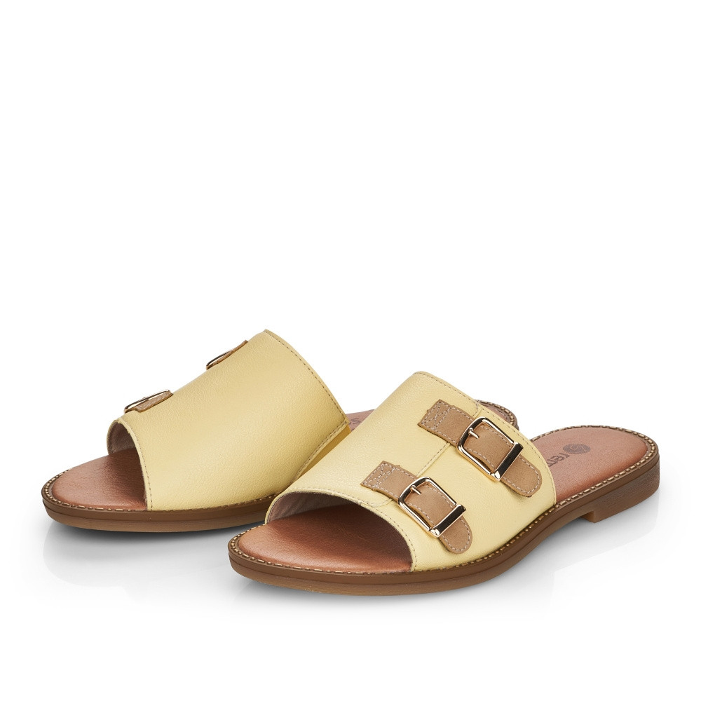 detail Dámské nazouváky REMONTE RIE-10201086-S2 žlutá