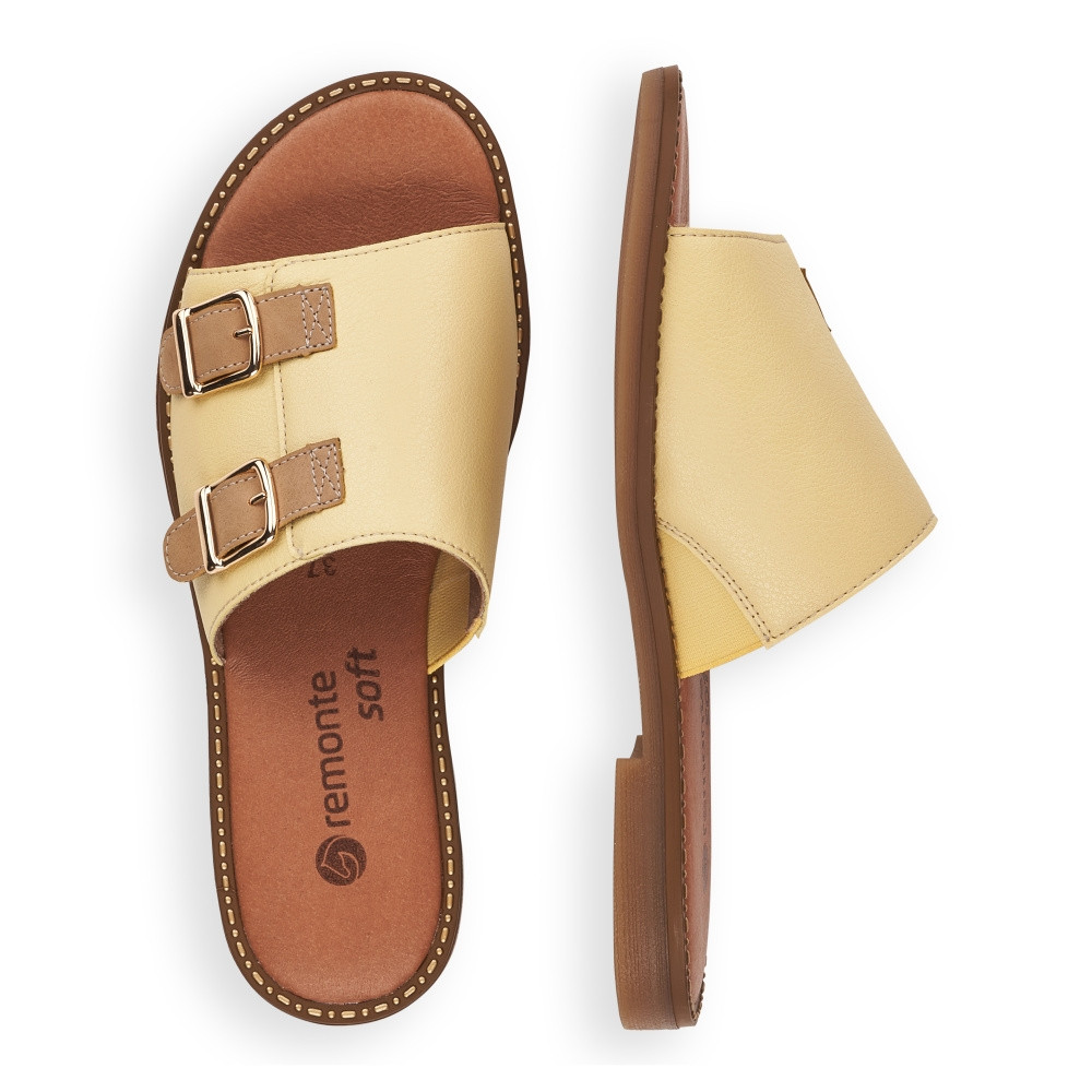 detail Dámské nazouváky REMONTE RIE-10201086-S2 žlutá