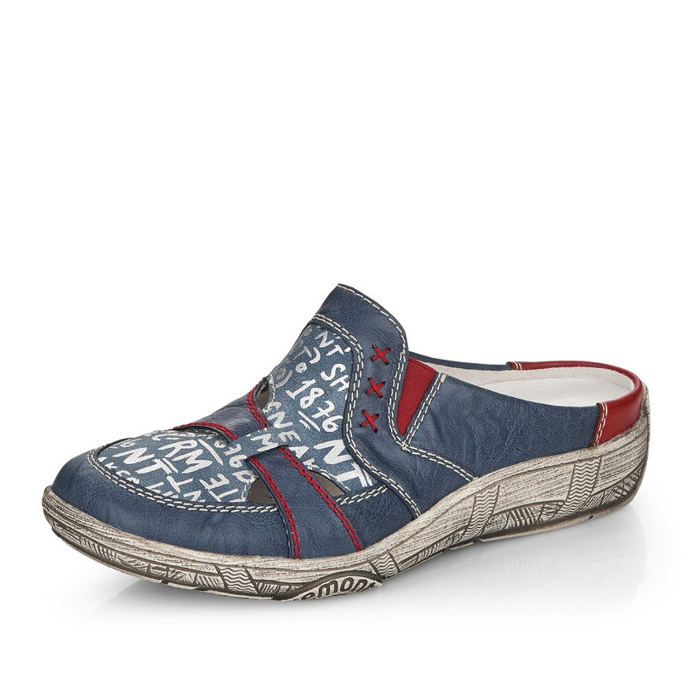 detail Dámské nazouváky REMONTE D3851-12 modrá S3