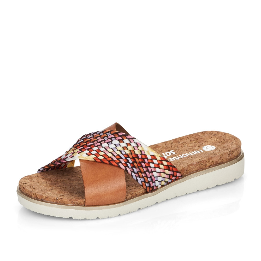 detail Dámské nazouváky REMONTE RIE-10201096-S2 hnědá