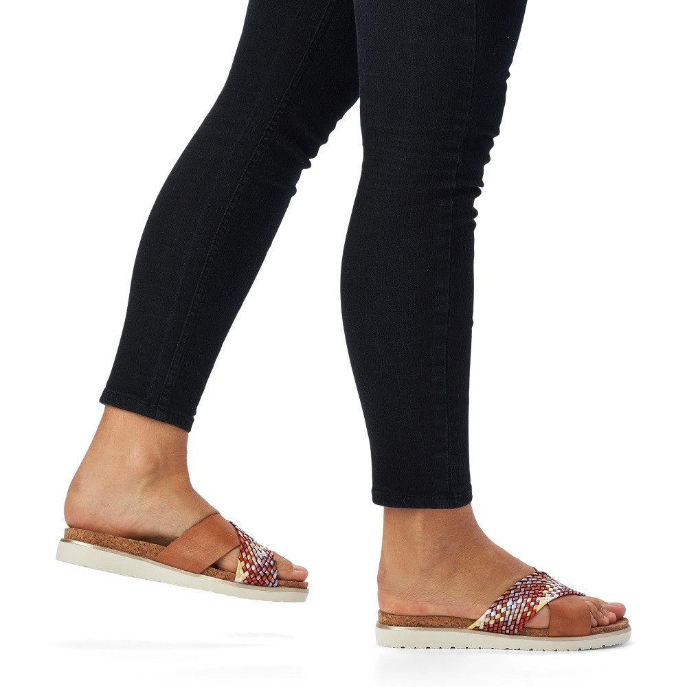 detail Dámské nazouváky REMONTE RIE-10201096-S2 hnědá