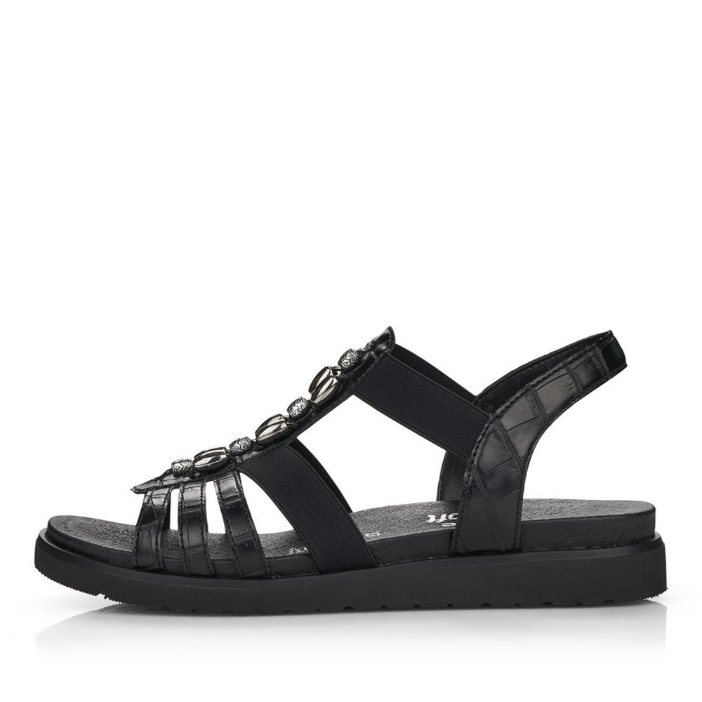 detail Dámské sandály REMONTE RIE-10201097-S2 černá