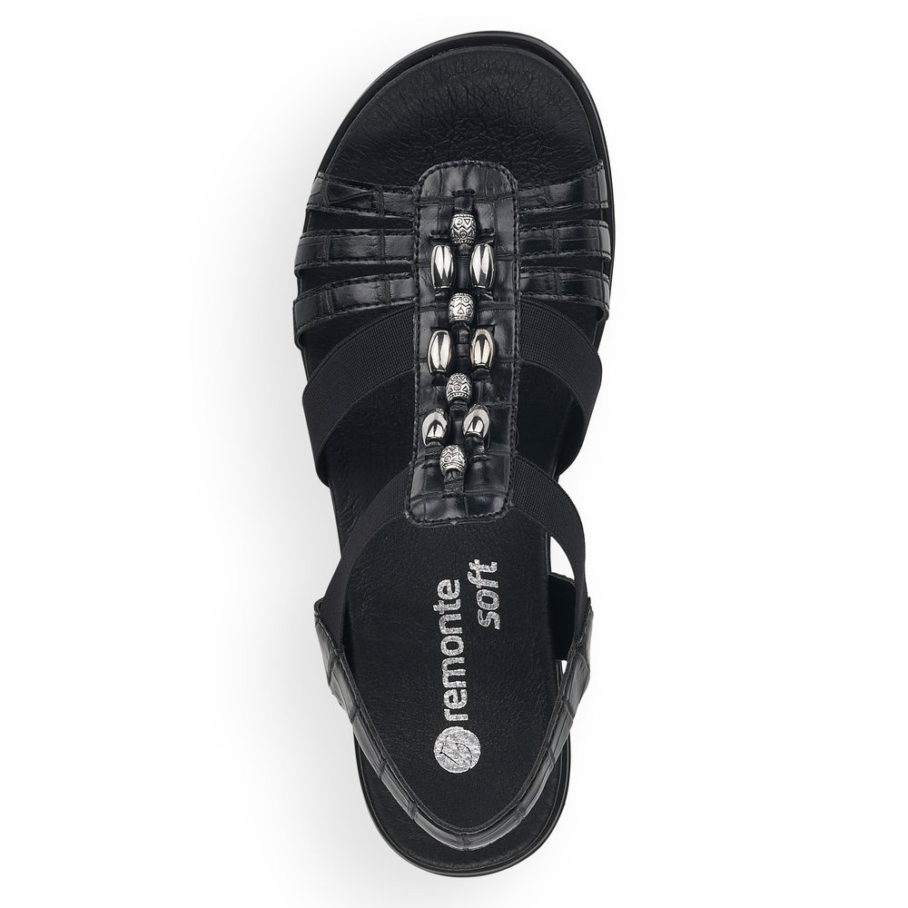 detail Dámské sandály REMONTE RIE-10201097-S2 černá