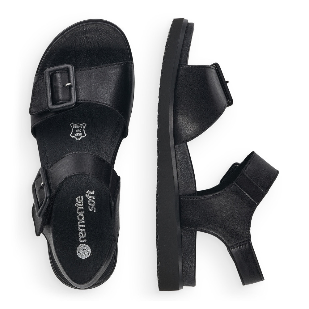 detail Dámské sandály REMONTE D4063-00 černá S2