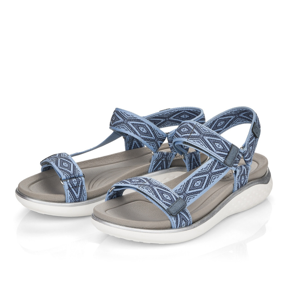 detail Dámske sandále REMONTE D7753-12 modrá S2