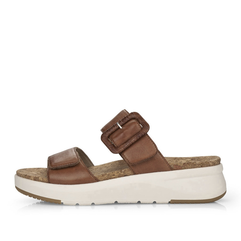 detail Dámské nazouváky REMONTE RIE-10201130-S2 hnědá