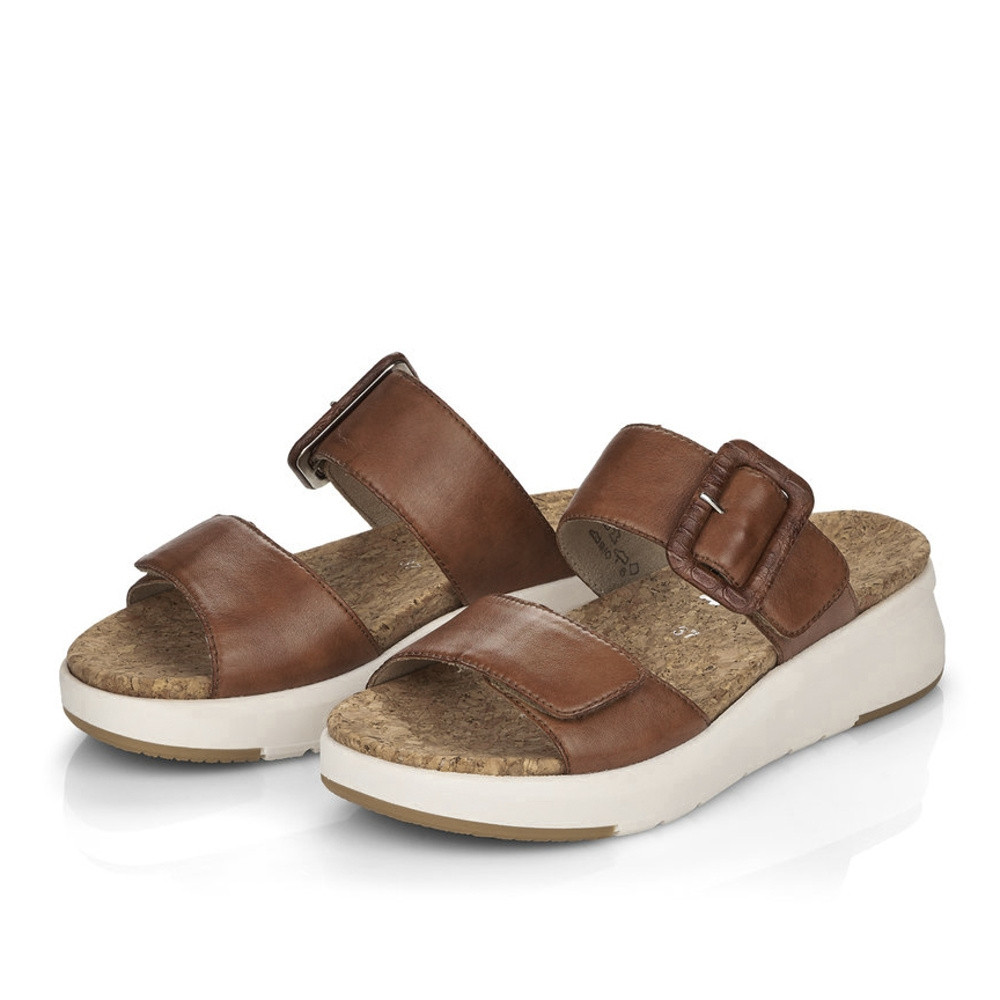 detail Dámské nazouváky REMONTE RIE-10201130-S2 hnědá