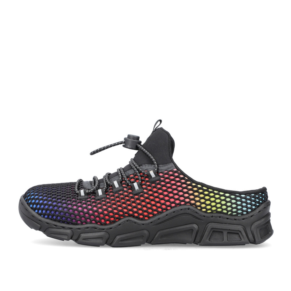 detail Dámské nazouváky RIEKER RIE-10201136-S2 černá