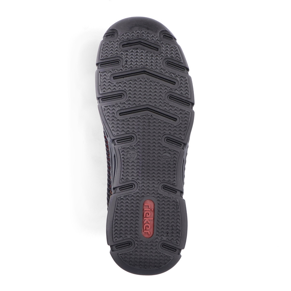 detail Dámské nazouváky RIEKER RIE-10201136-S2 černá