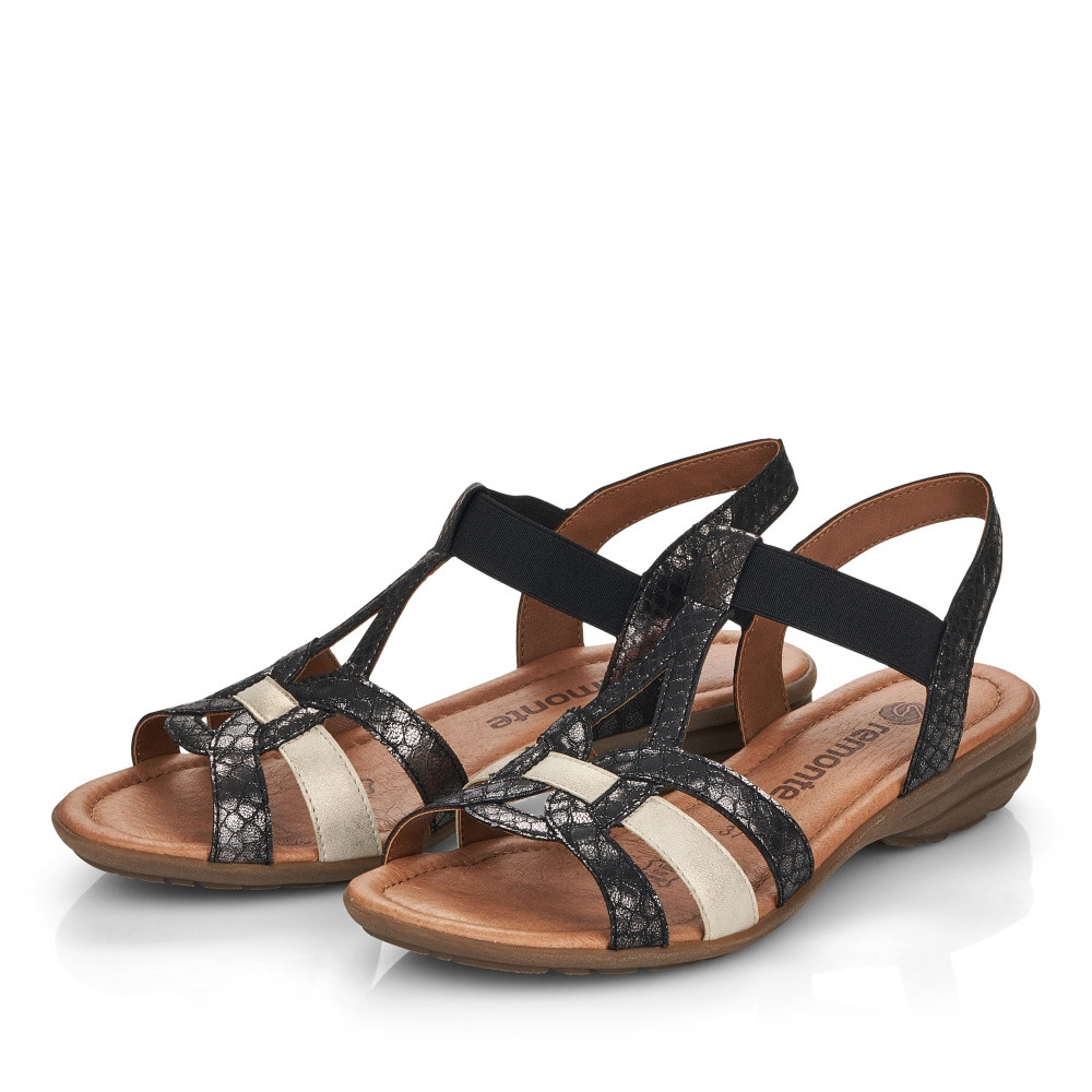 detail Dámské sandály REMONTE R3664-02 černá S2