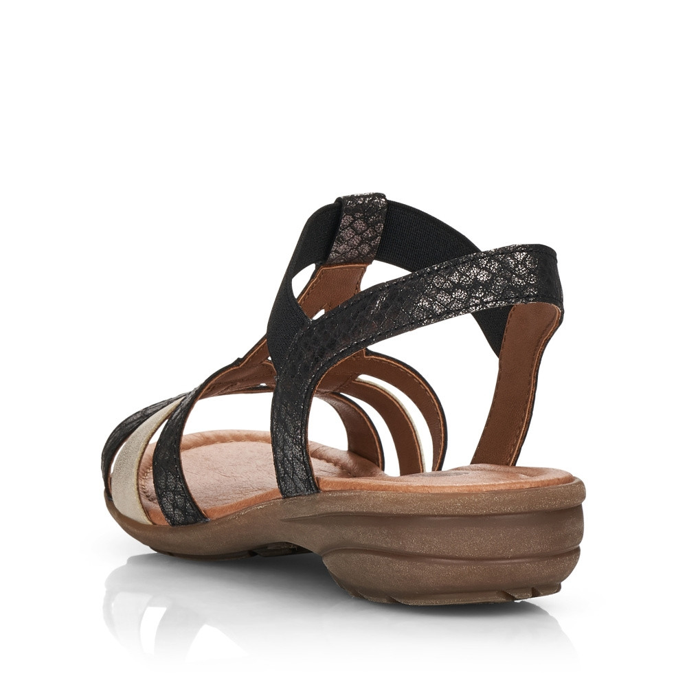 detail Dámské sandály REMONTE R3664-02 černá S2