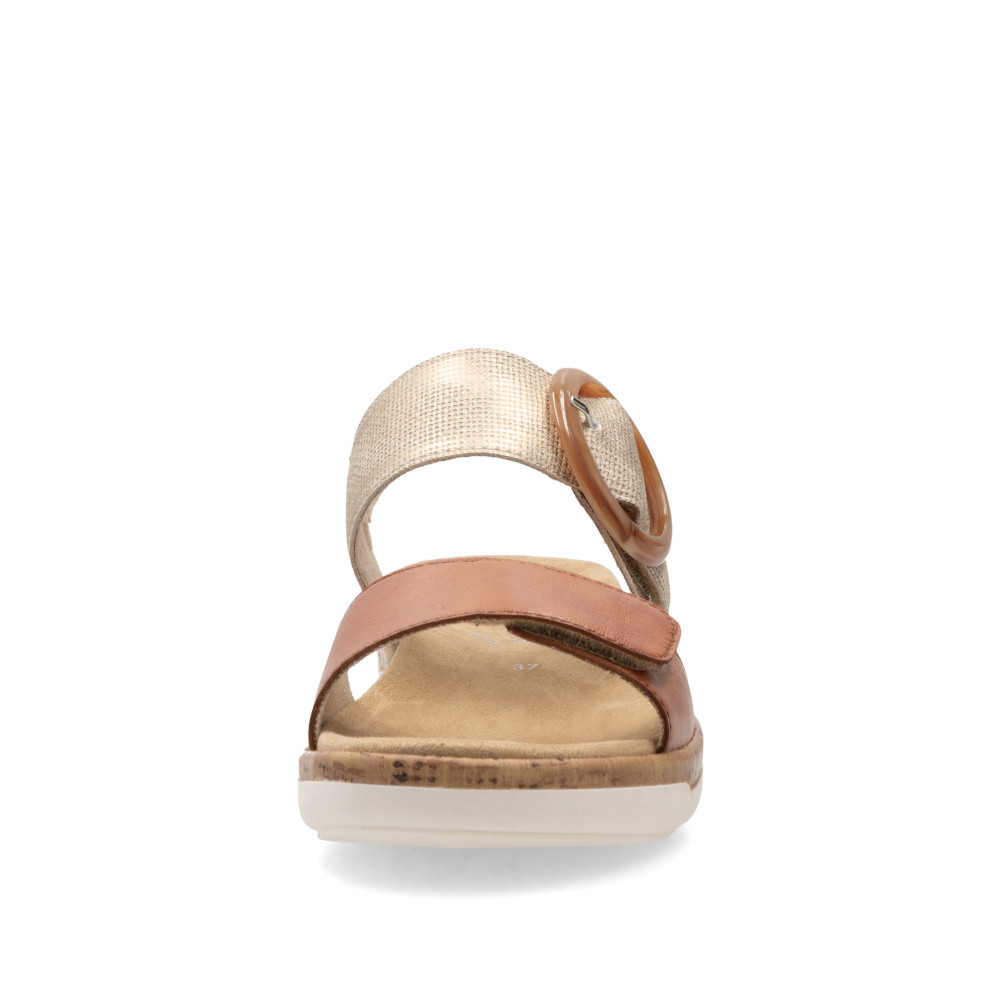 detail Dámské sandály REMONTE R6853-90 hnědá S6