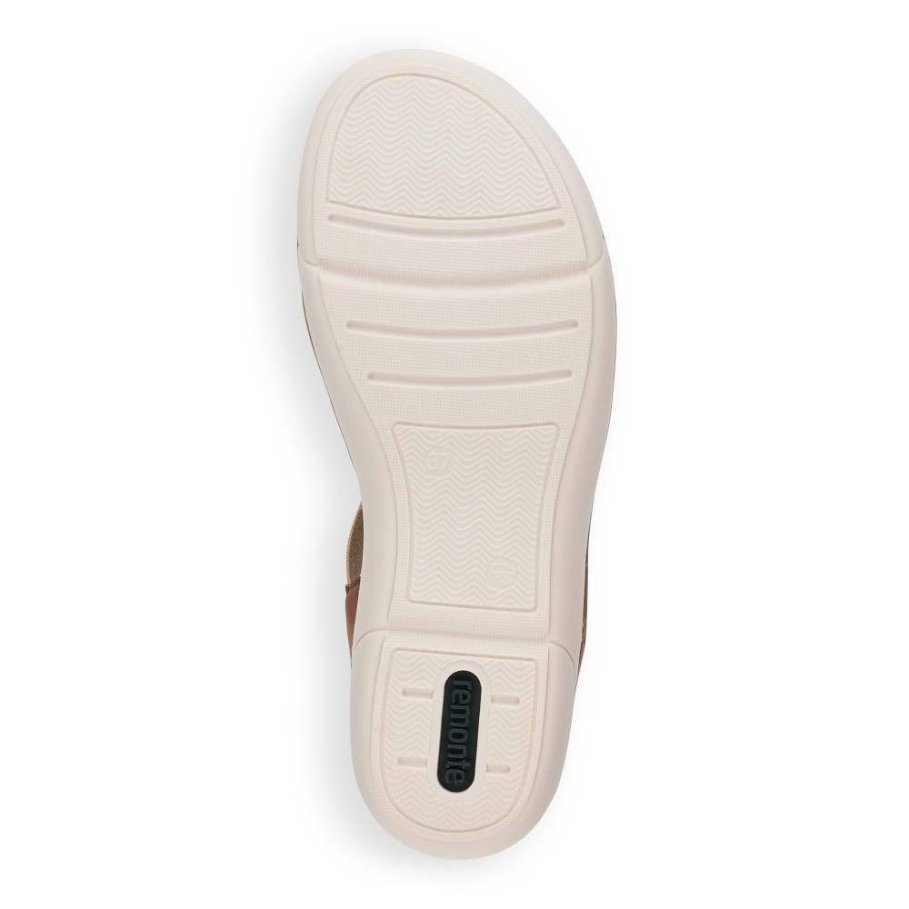 detail Dámské sandály REMONTE RIE-10201167-S2 hnědá