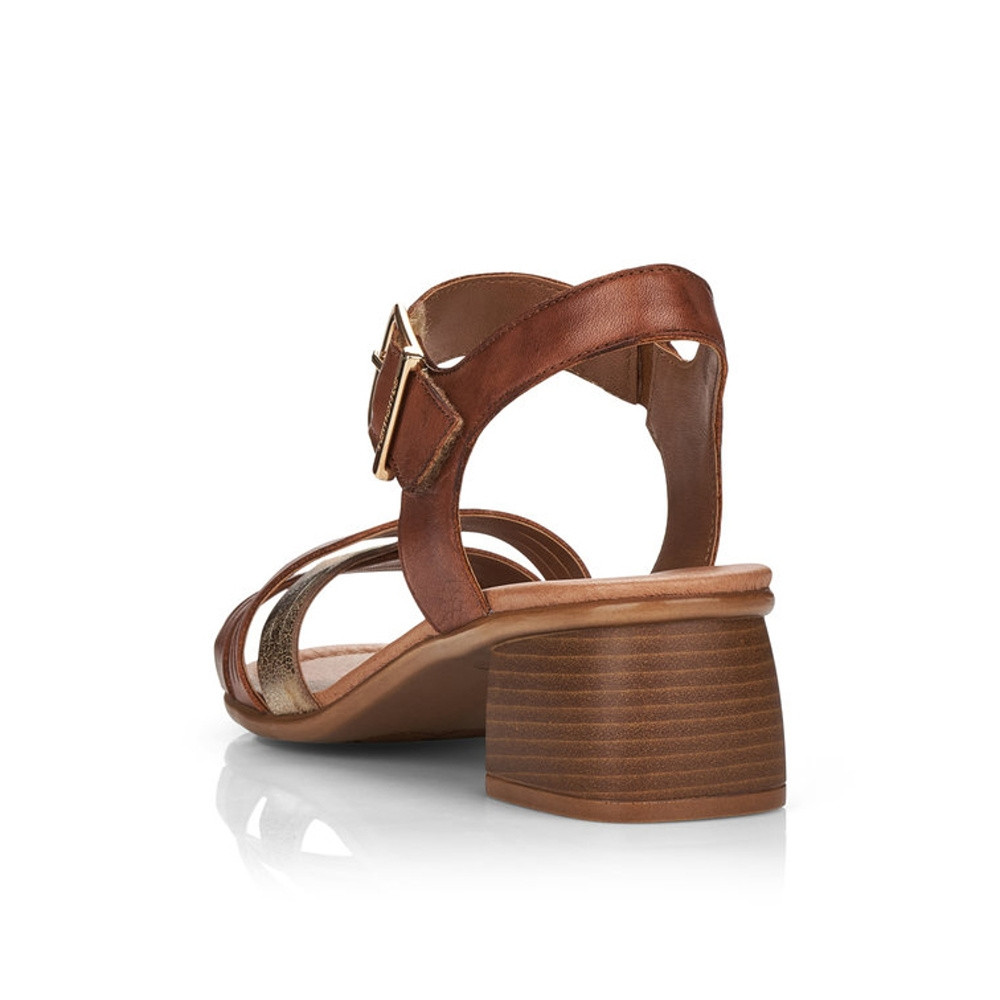 detail Dámské sandály REMONTE R8766-24 hnědá S2