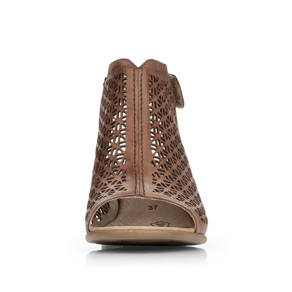 detail Dámské sandály REMONTE RIE-10201172-S2 hnědá