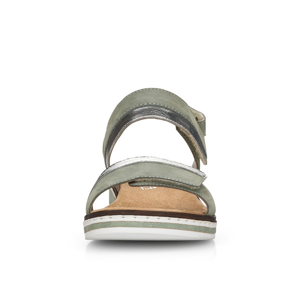 detail Dámské sandály RIEKER RIE-10201184-S2 zelená