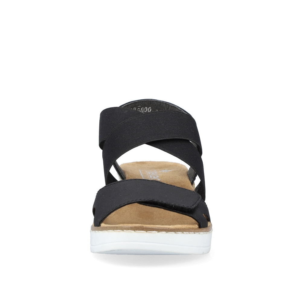 detail Dámské sandály RIEKER V38G8-00 černá S4