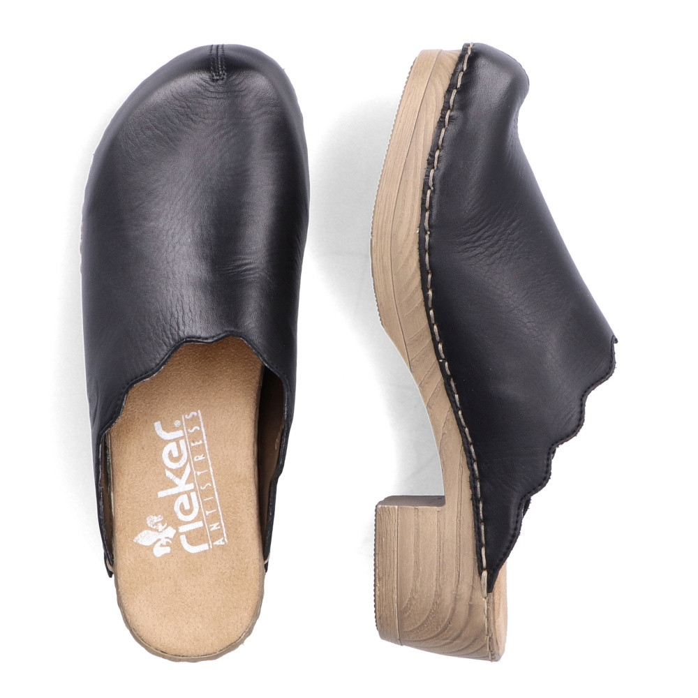 detail Dámské nazouváky RIEKER RIE-10201194-S2 černá