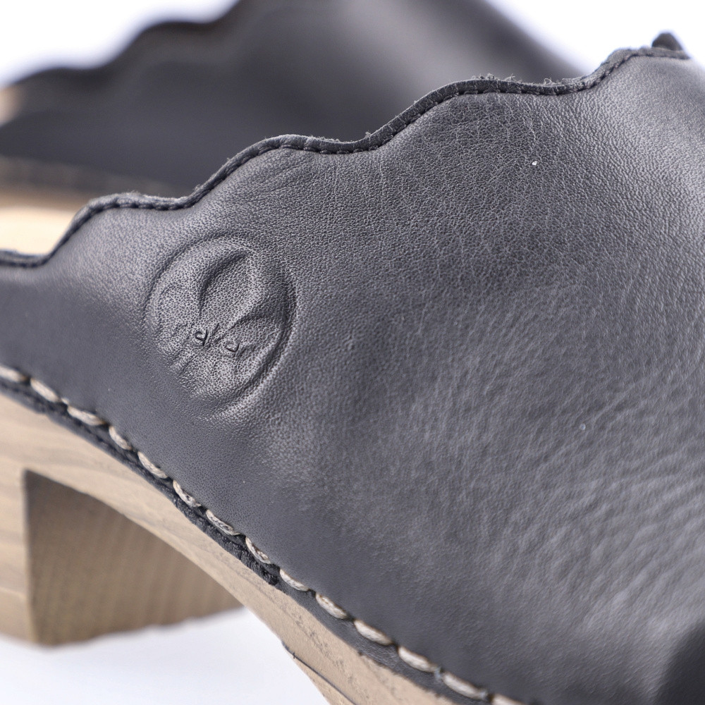 detail Dámské nazouváky RIEKER RIE-10201194-S2 černá