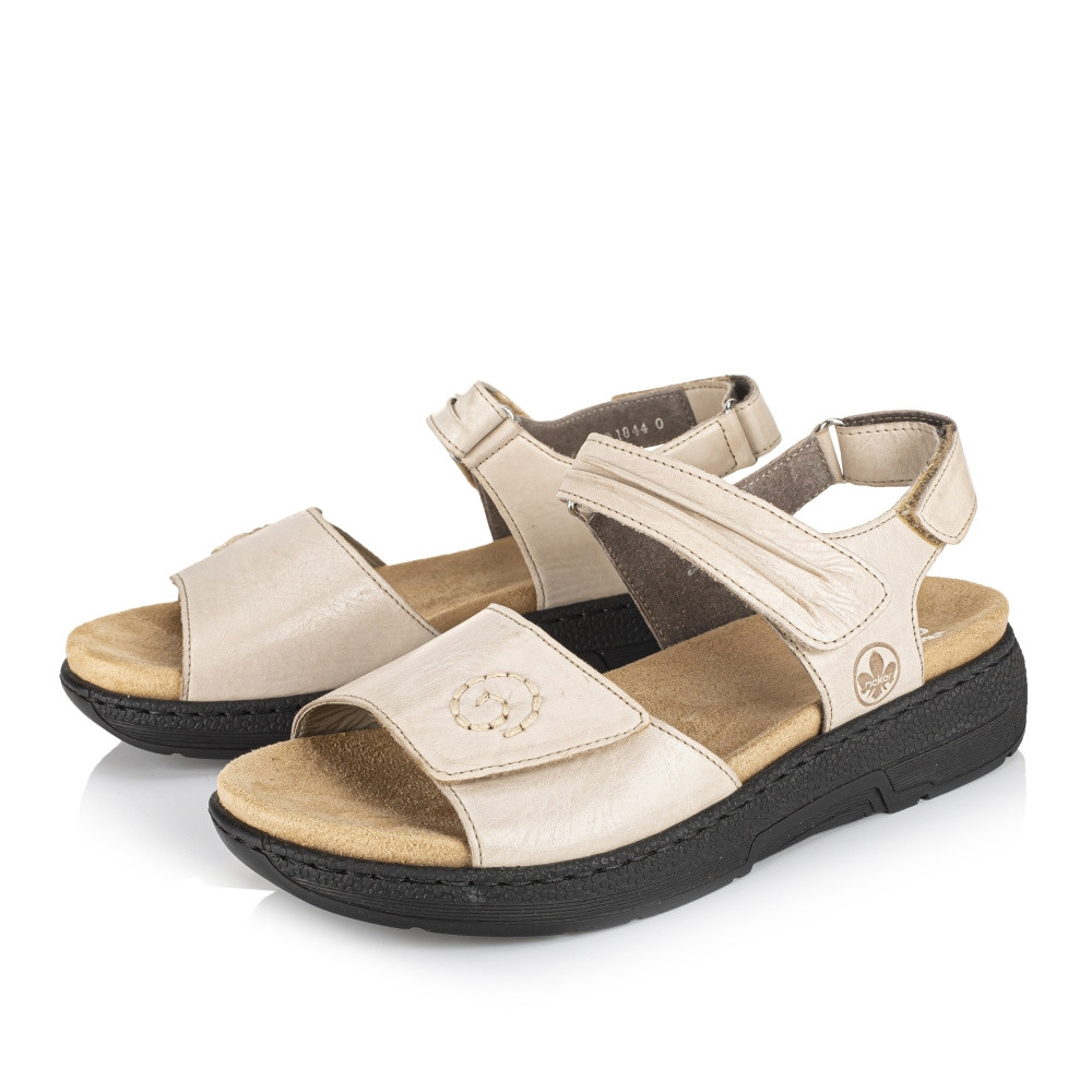 detail Dámské sandály RIEKER RIE-10201201-S2 béžová