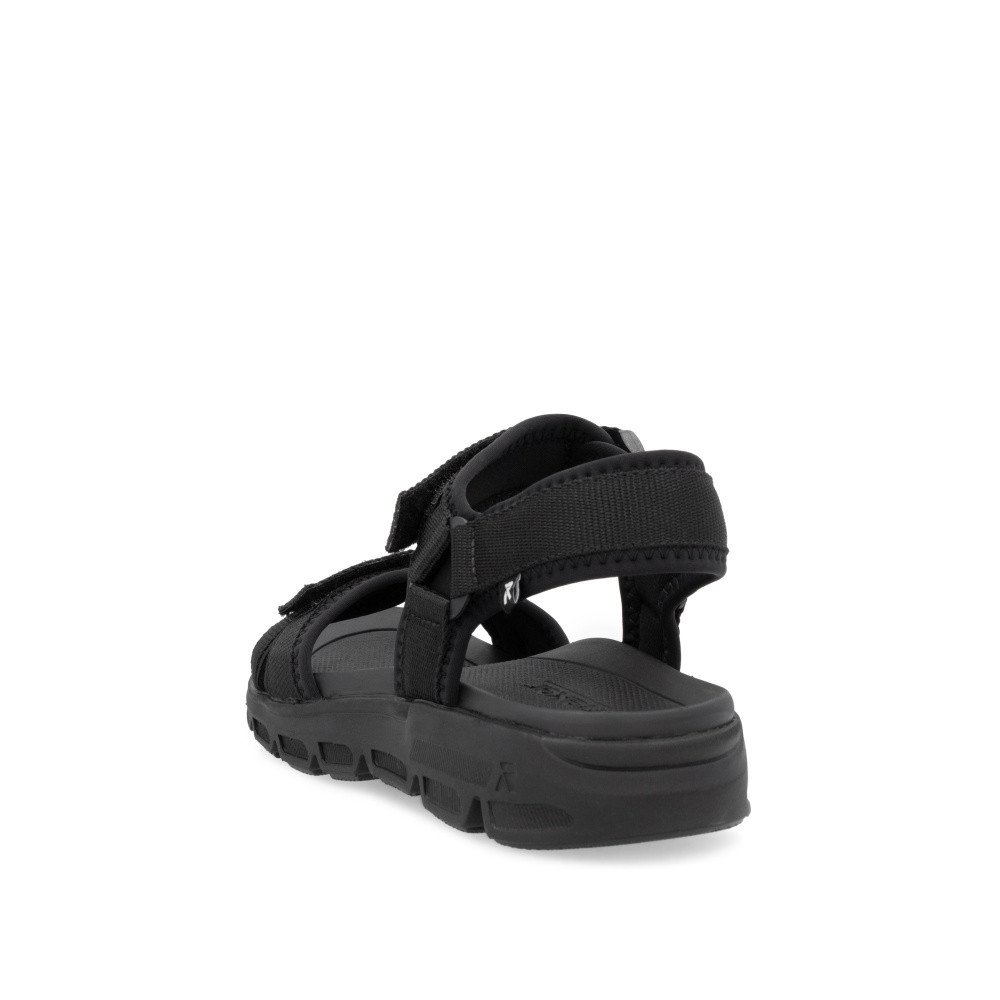 detail Dámské sandály RIEKER V8401-00 černá S5