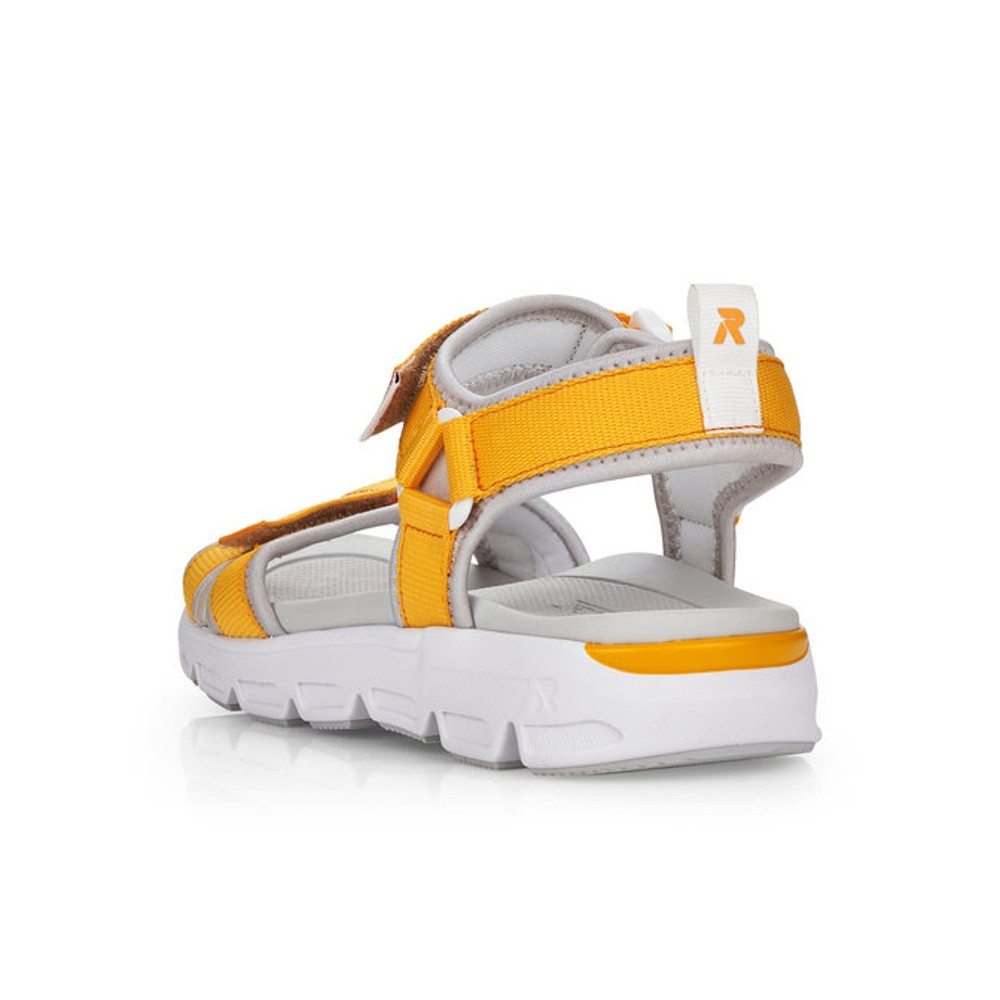 detail Dámské sandály RIEKER RIE-10201208-S2 žlutá