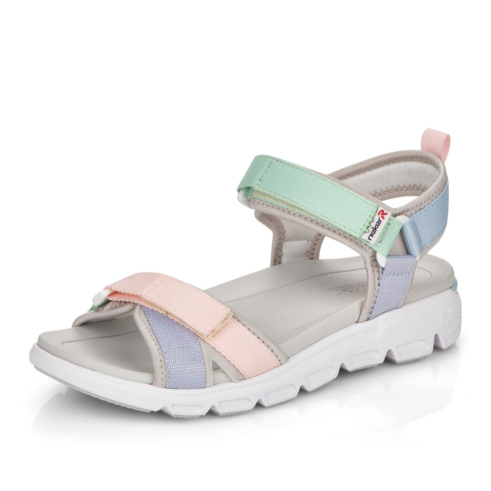 detail Dámské sandály RIEKER RIE-10201209-S3 multicolor