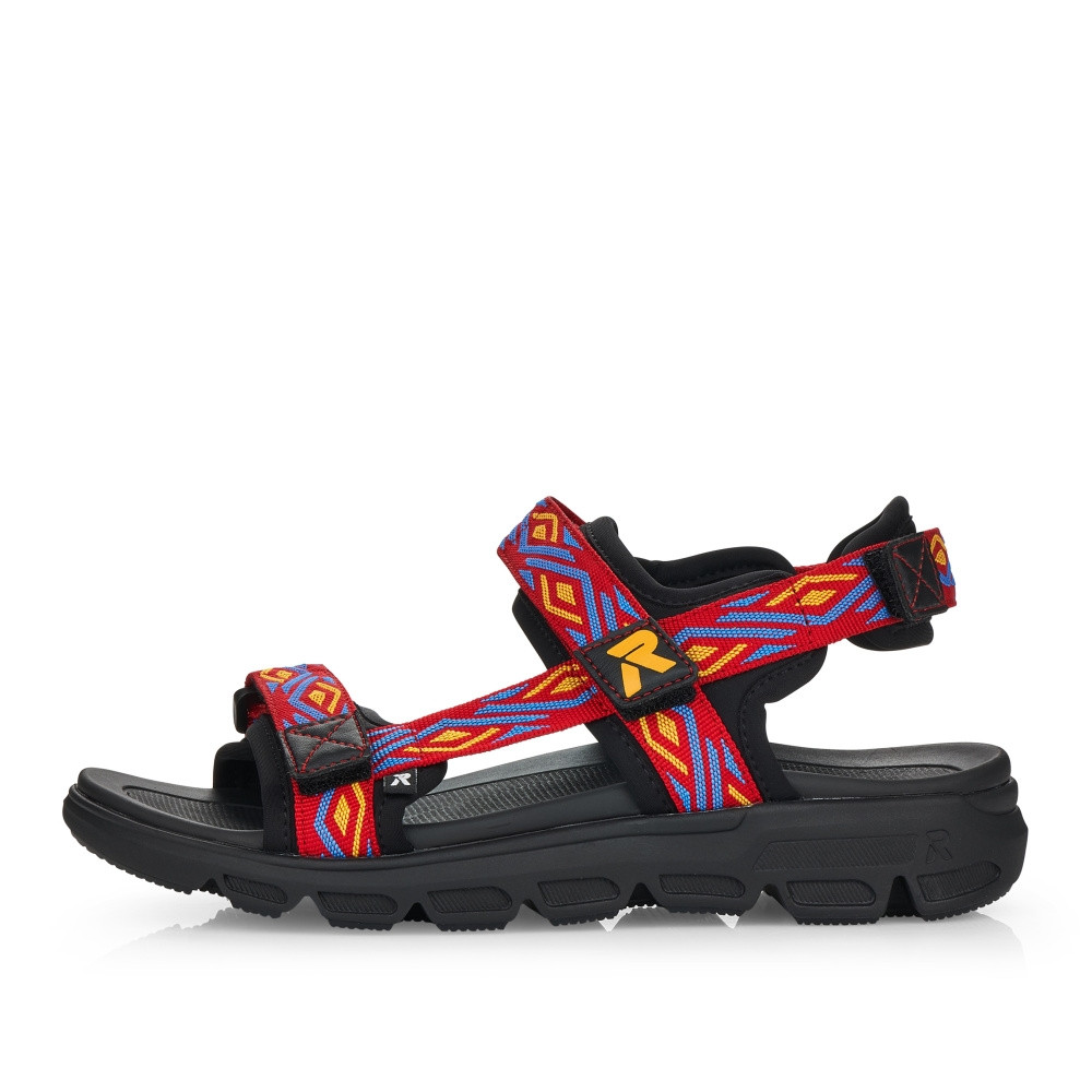 detail Dámské sandály RIEKER RIE-10201211-S2 červená