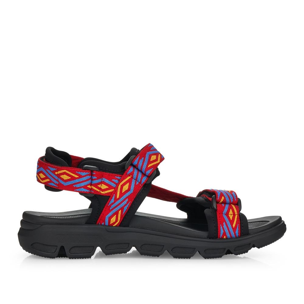 detail Dámské sandály RIEKER RIE-10201211-S2 červená