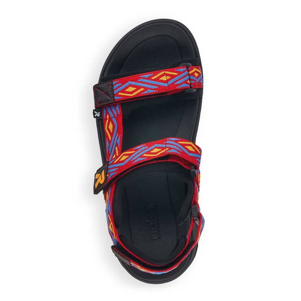 detail Dámské sandály RIEKER RIE-10201211-S2 červená