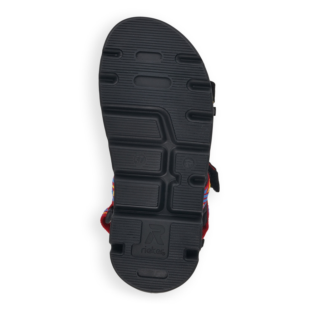 detail Dámské sandály RIEKER RIE-10201211-S2 červená