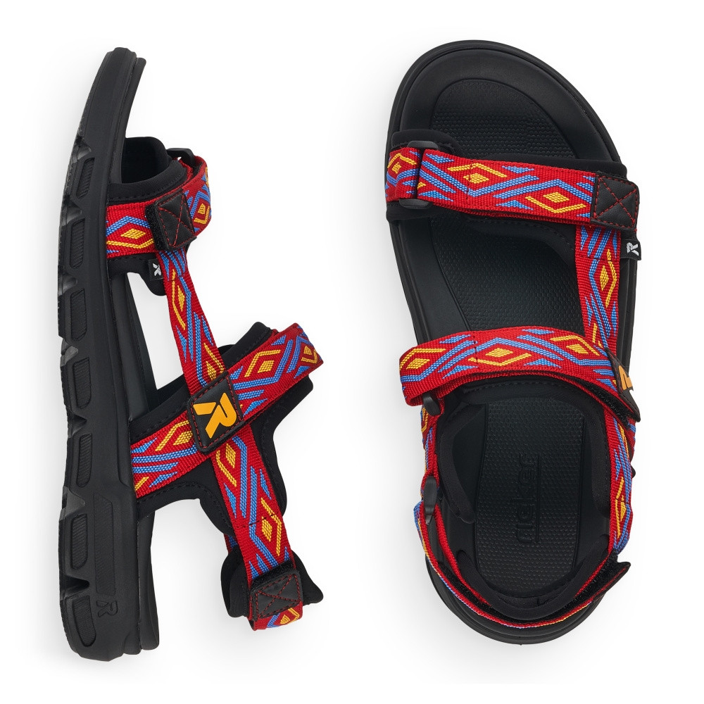 detail Dámské sandály RIEKER RIE-10201211-S2 červená