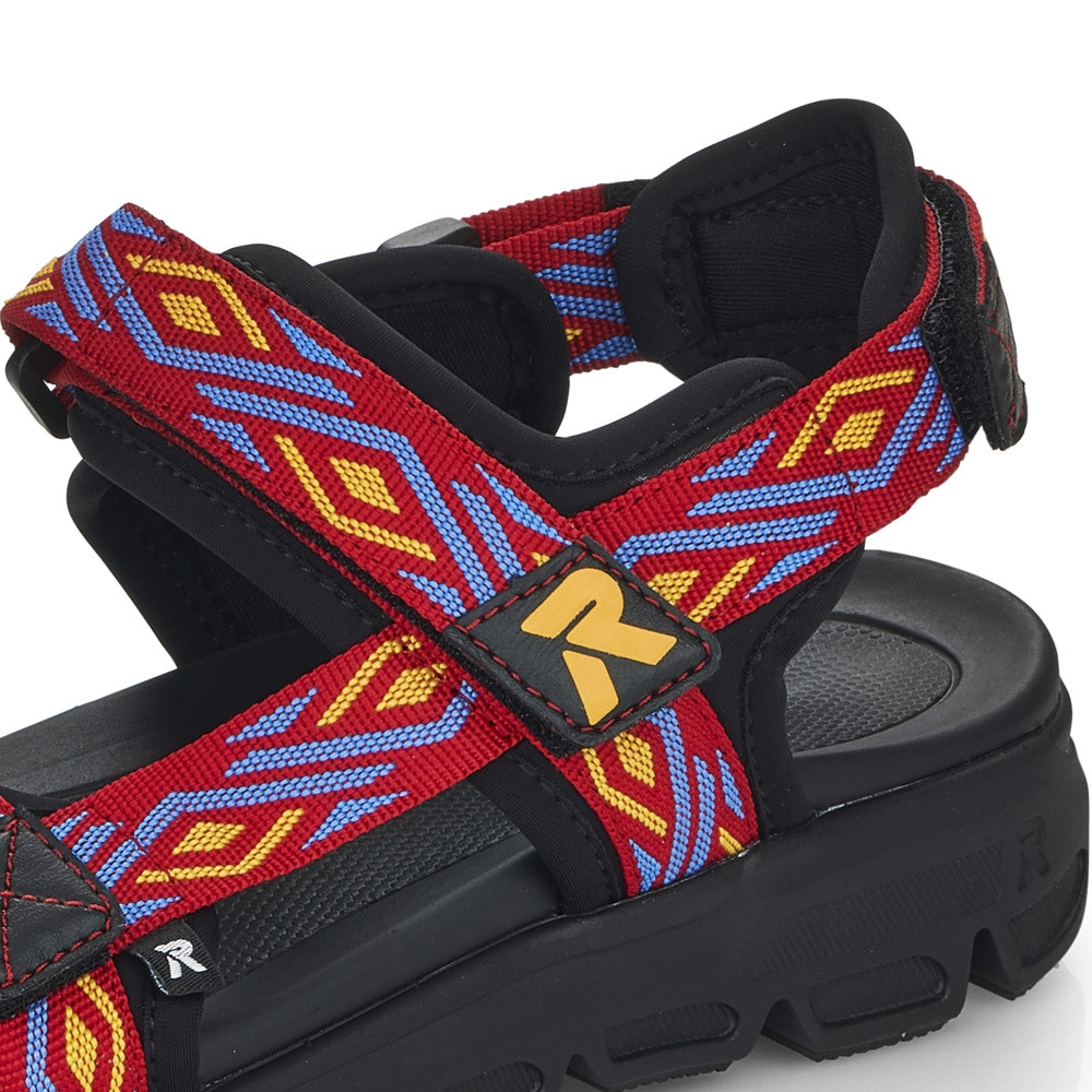 detail Dámské sandály RIEKER RIE-10201211-S2 červená