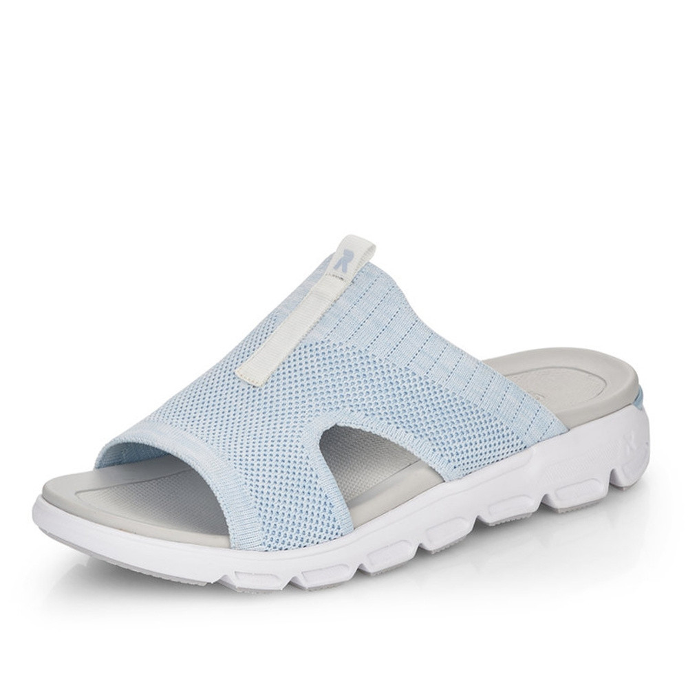 detail Dámské nazouváky RIEKER RIE-10201214-S3 modrá