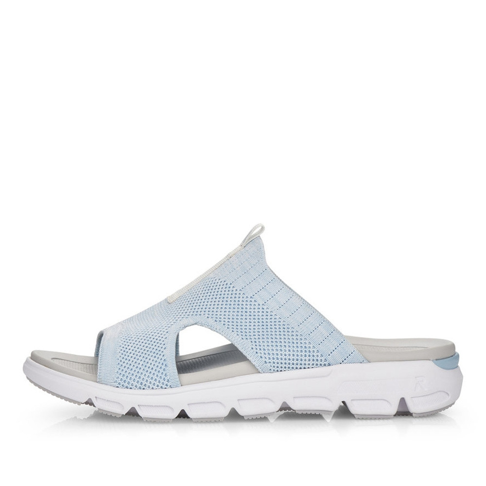 detail Dámské nazouváky RIEKER RIE-10201214-S3 modrá