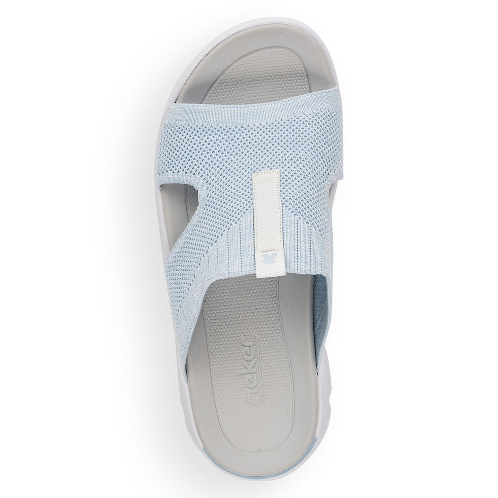 detail Dámské nazouváky RIEKER RIE-10201214-S3 modrá